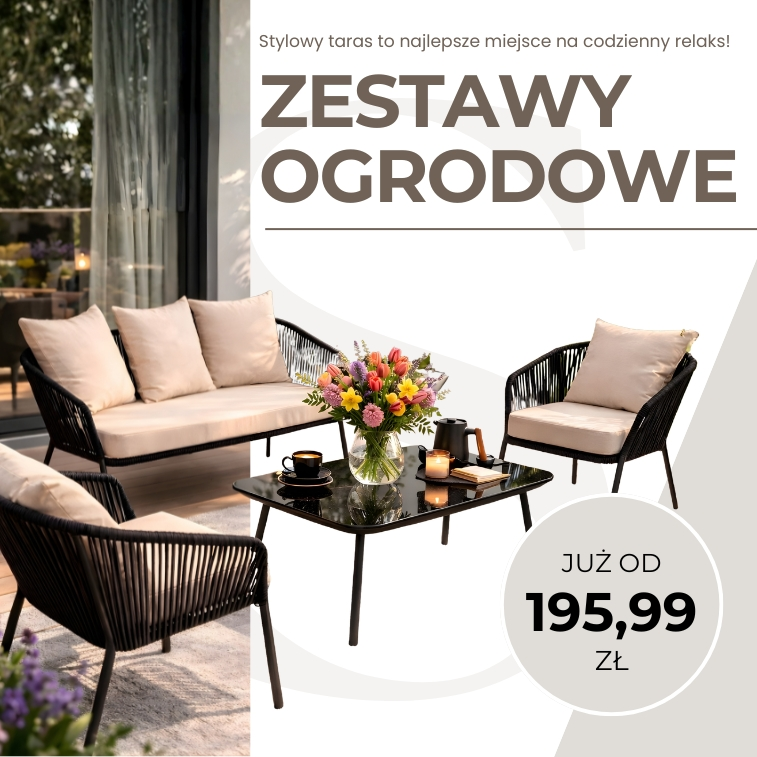 Zestawy ogrodowe